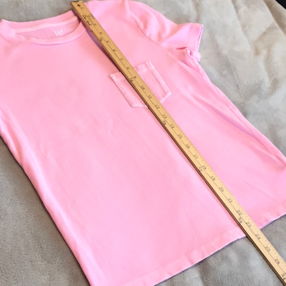 Gap Pink Cotton Crop Tee - Picture 10 of 12